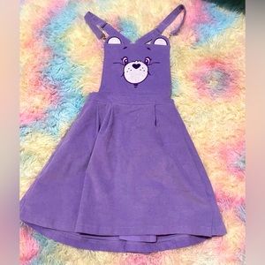 Rare carebear corduroy dungaroo small